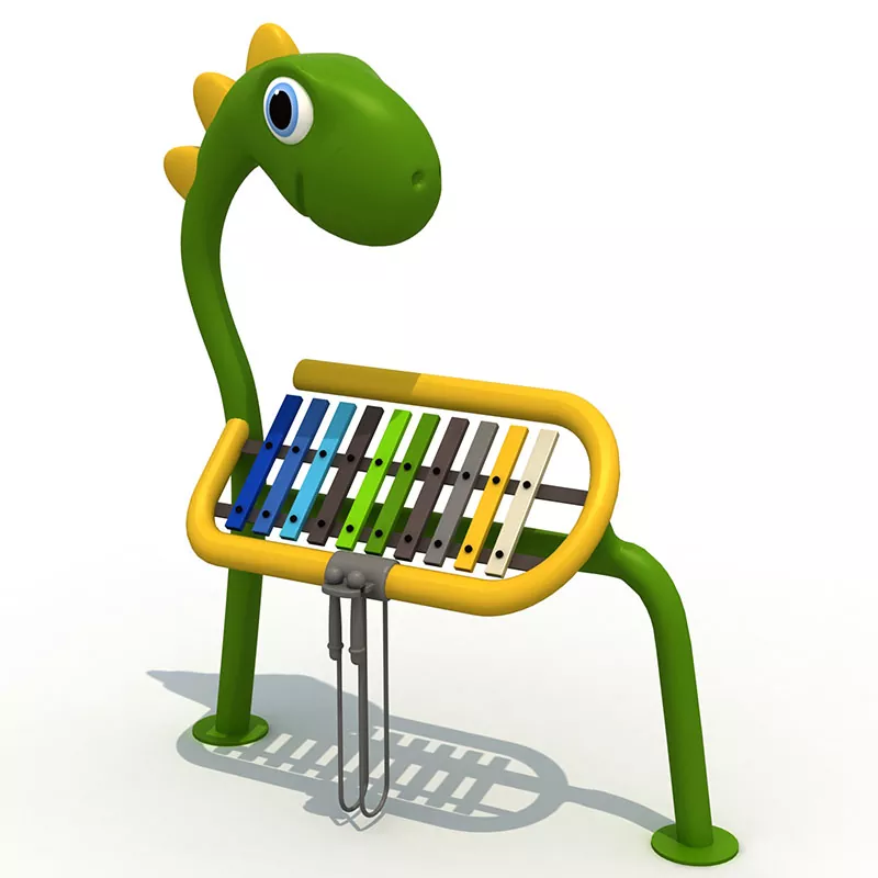 Dinosaur na hugis percussion