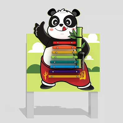 Panda na hugis ng percussion