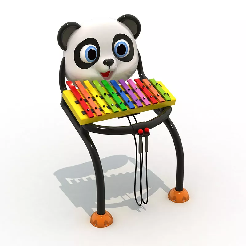 Ang instrumento na hugis ng percussion ng panda